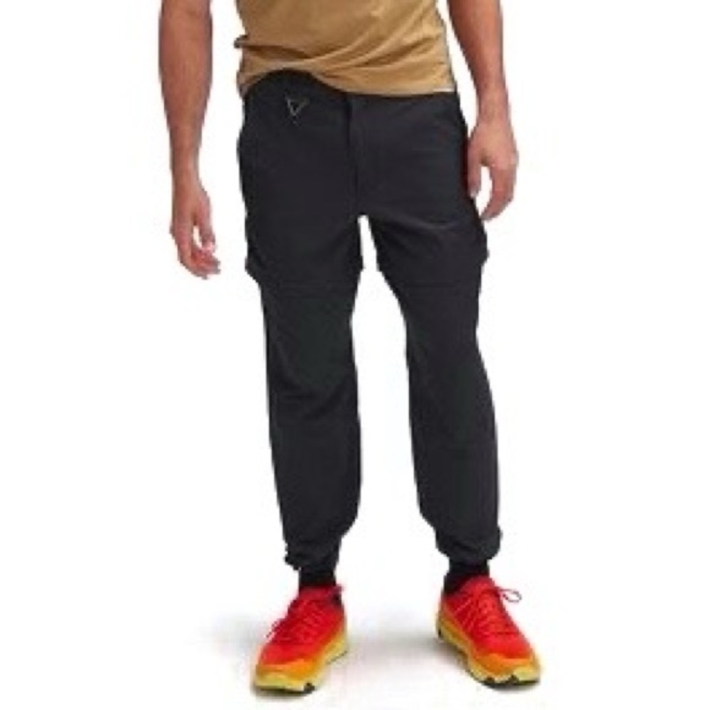 Stoic Mens unisex Dark Grey Convertible Hiking Pant Sz M 34 Waist